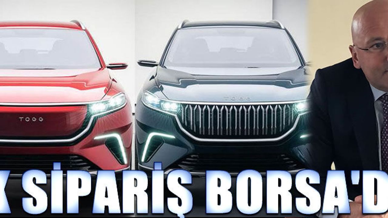 TOGG'a Ordu'dan ilk sipariş Ticaret Borsası'ndan