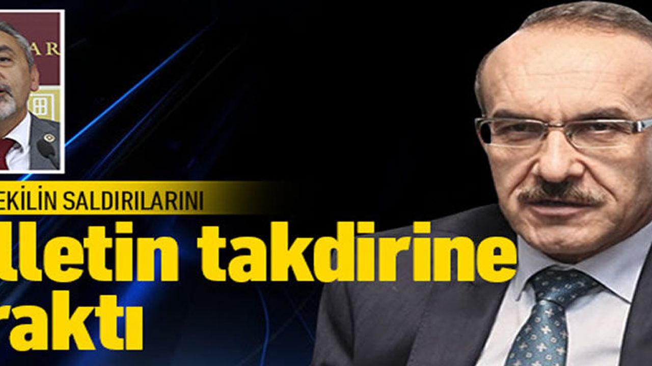 Oportünist vekile Vali'den sert çıkış