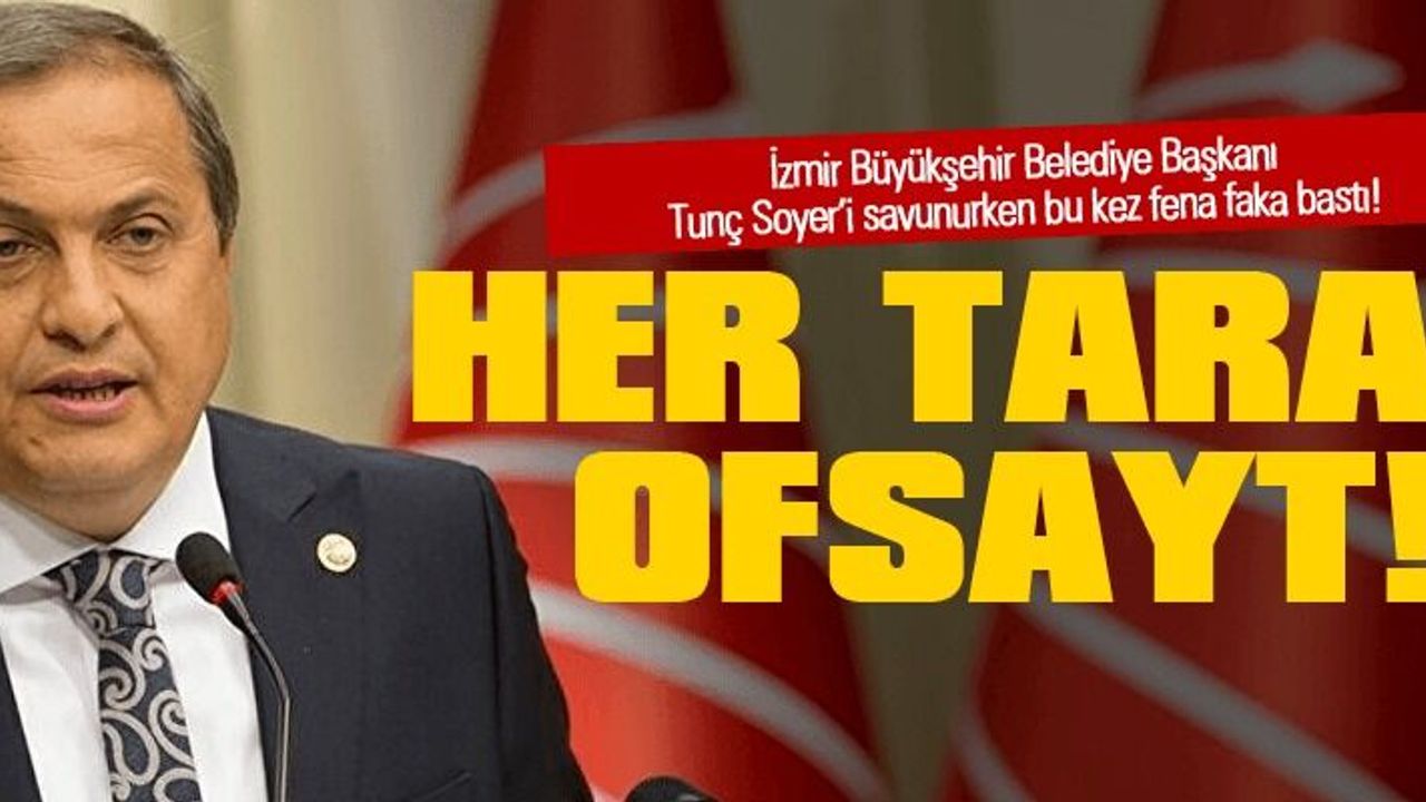 Seyit Torun'un her tarafı ofsayt...