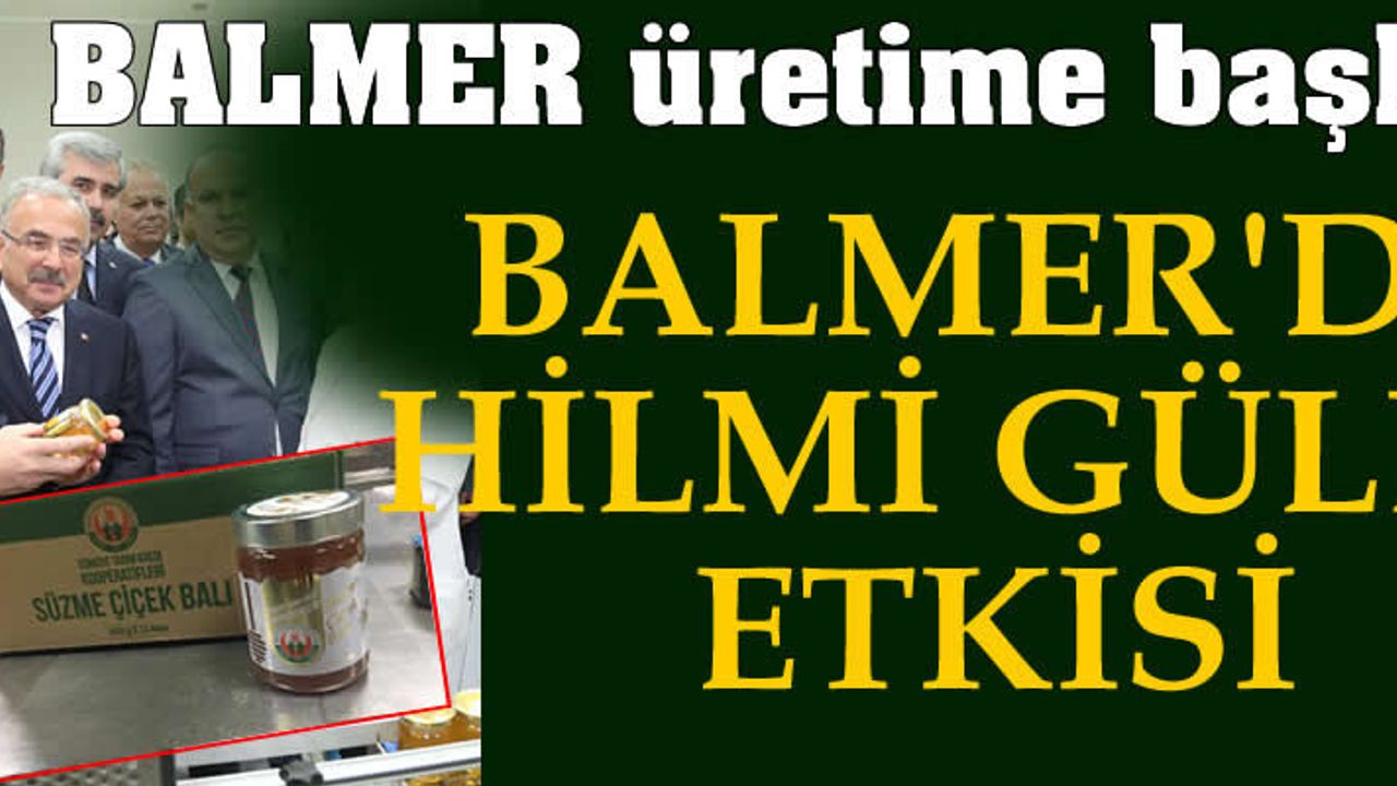 BALMER'de Hilmi Güler etkisi