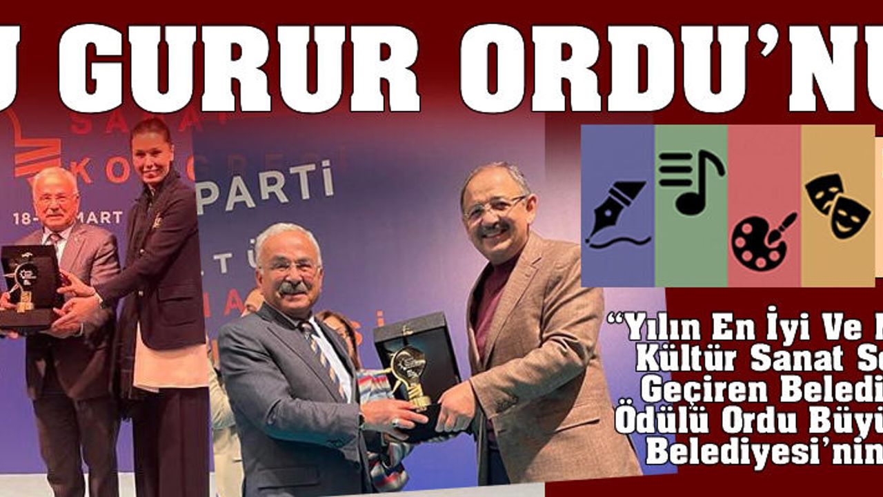 Bu gurur Ordu'nun!