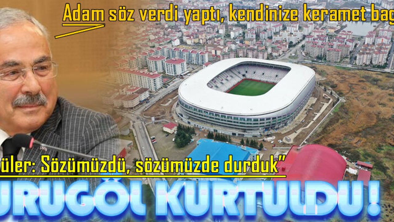Hilmi Güler Durugöl'ü kurtardı!