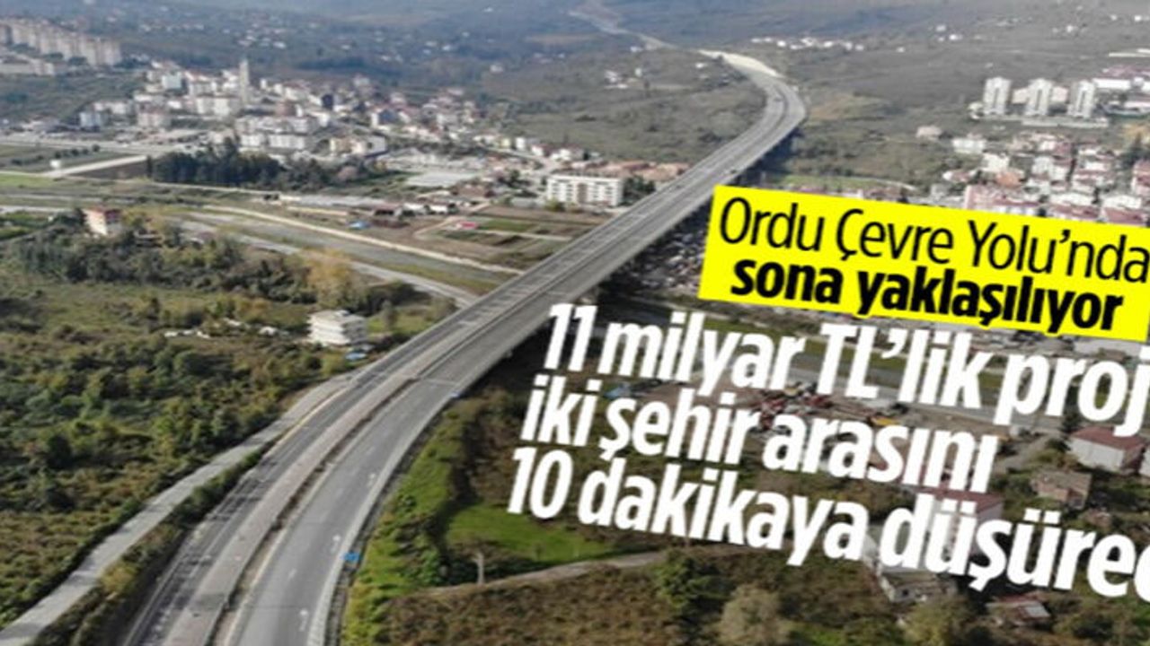 Ordu-Giresun 10 dakika