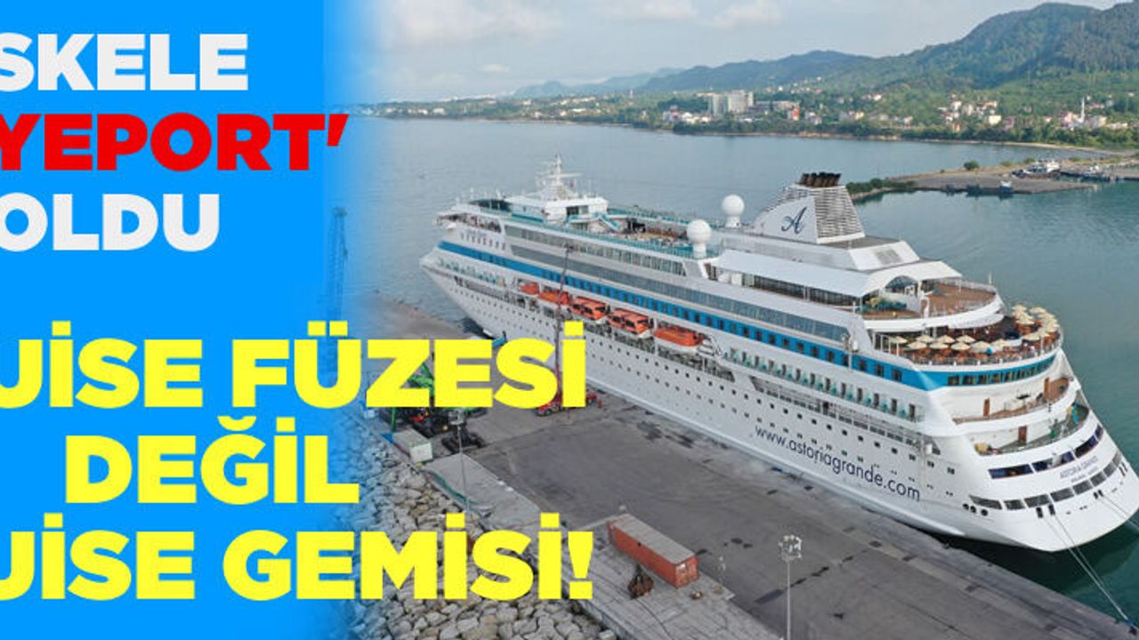 Başkan Güler'in büyük başarısı...İskeleyi liman, limanı 'ÜnyePort' yaptı.