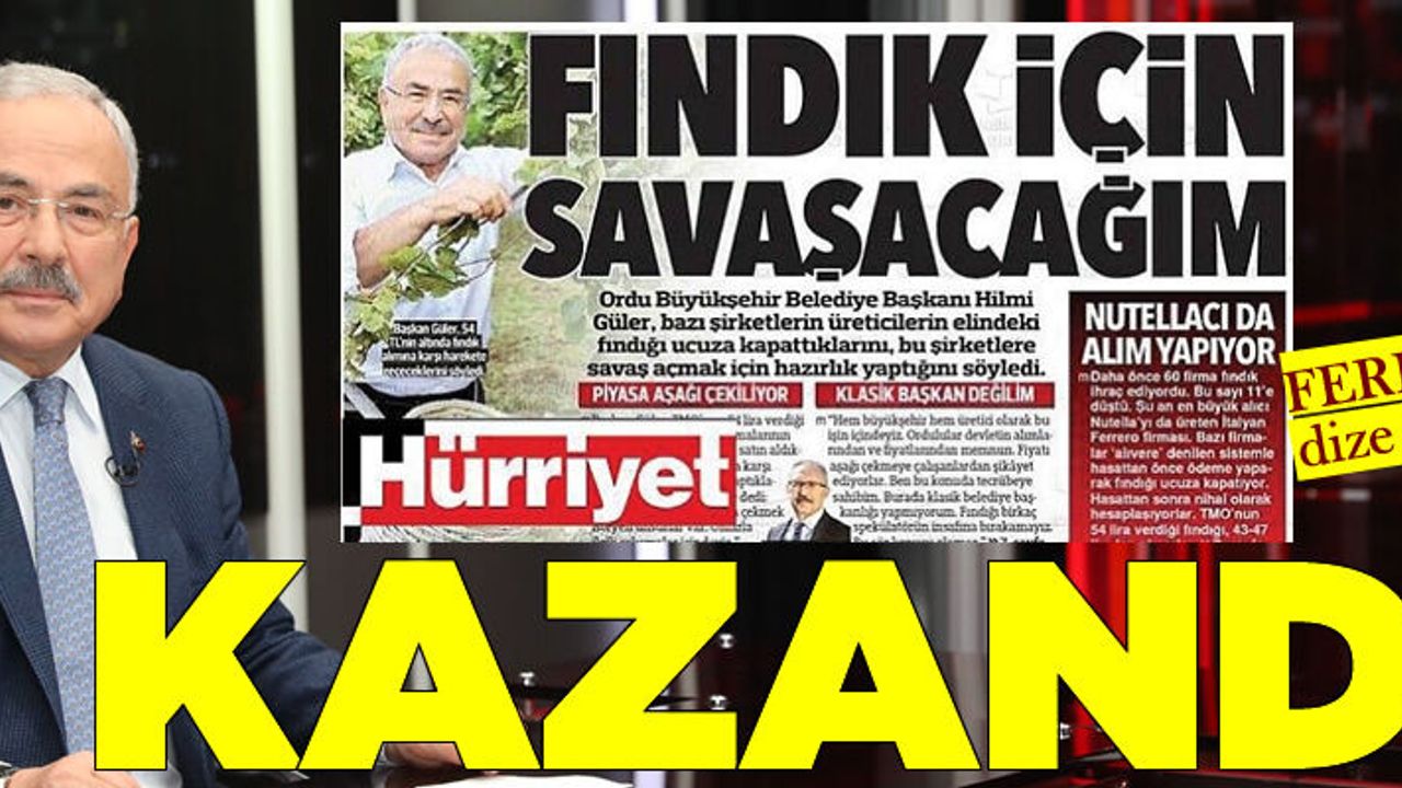 FERRERO'YU DİZE GETİREN ADAM: HİLMİ GÜLER