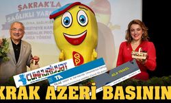 'Şakrak'la sağlıklı yarınlara' kampanyası Azerbaycan basınında