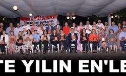 Ordu'da Yılın En'leri ödüllerini aldı..İşte Yılın En'leri...