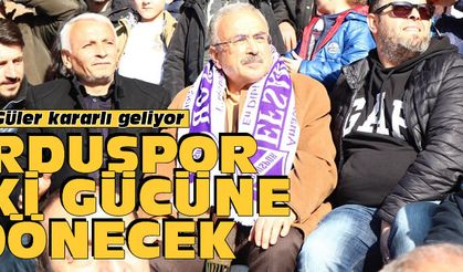 Hilmi Güler: Orduspor eski güzel günlerine dönecek