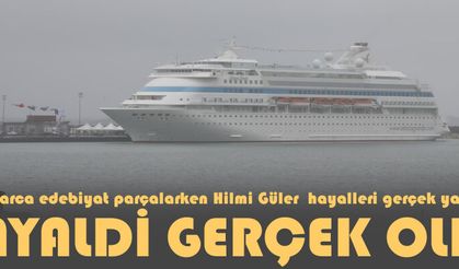 Birileri edebiyat parçalarken Hilmi Güler hayali gerçek yaptı