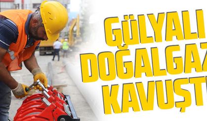 Gülyalı'ya doğalgaz Hilmi Güler patentli