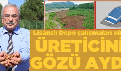 Üreticinin gözü aydın. Lisanslı Depo inşaatı başladı