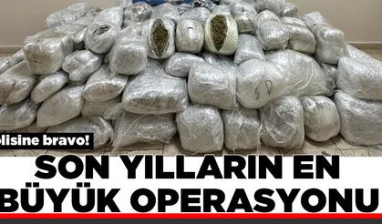 Ordu polisine bravo! Uyuşturucu sevkiyatı Ordu'da kesildi!