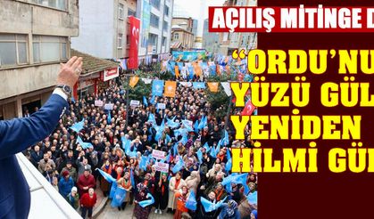 Çatalpınar’da Hilmi Güler izdihamı