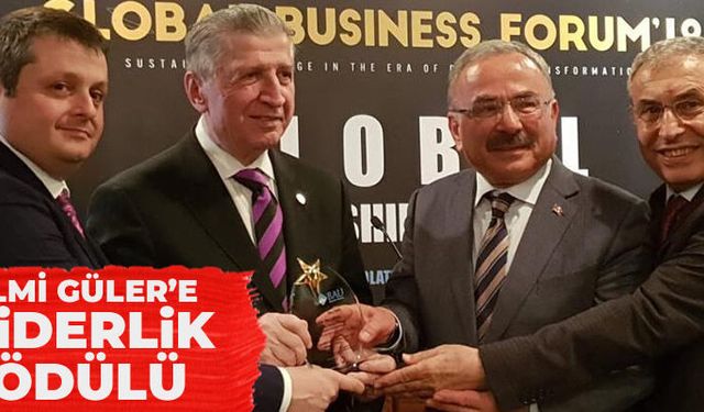 Hilmi Güler'e Liderlik Ödülü