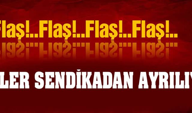 İşçiler, Başkan ve yönetimi asgari ücretin 5 katı maaş alan sendikadan ayrılıyor.