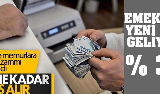 Emekliler ve memurlar için Temmuz zammı yüksek olacak.İşte yeni maaşlar...