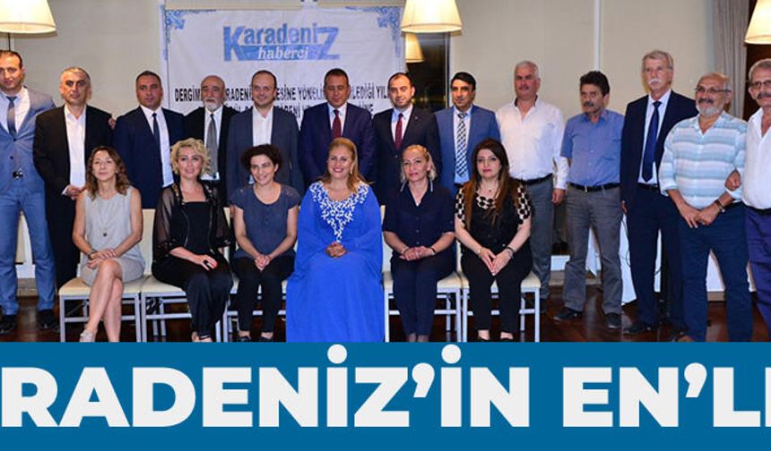 Karadeniz'in En'leri ödüllerini aldı
