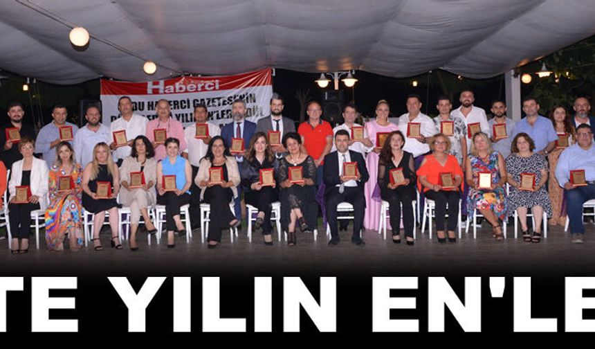 Ordu'da Yılın En'leri ödüllerini aldı..İşte Yılın En'leri...