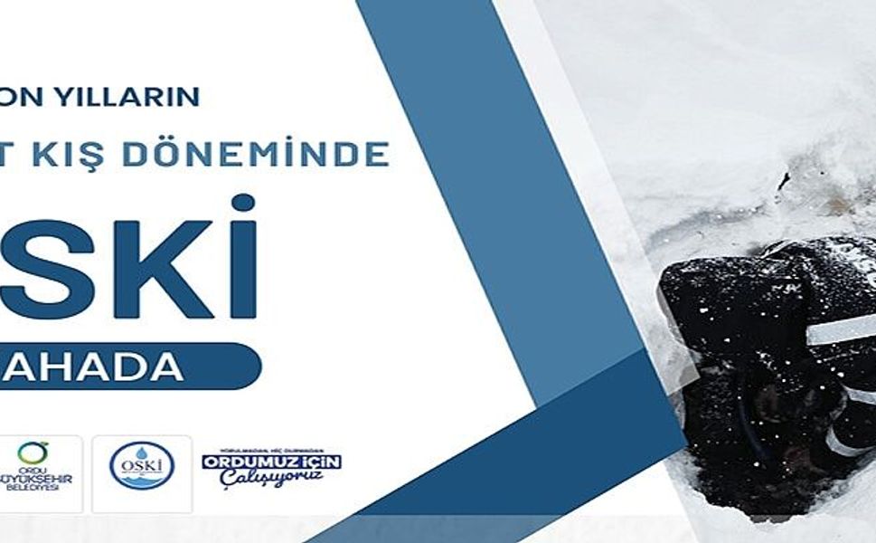 SON YILLARIN EN SERT KIŞ DÖNEMİNDE OSKİ SAHADA